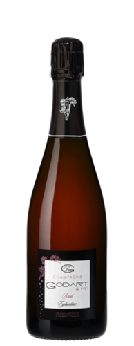 CHAMPAGNE ROSE EGLANTINE 750ML GODART ET FILS