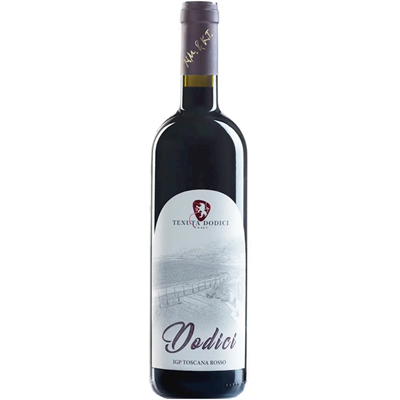 DODICI ROSSO TOSCANA IGP 2018 750ML TENUTA DODICI