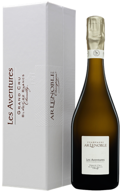 CHAMPAGNE AR LENOBLE LES AVENTURES 750 ML COFFRET AR LENOBLE