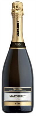 L'ARS PROSECCO TREVISO BRUT DOC 750ML MARSURET