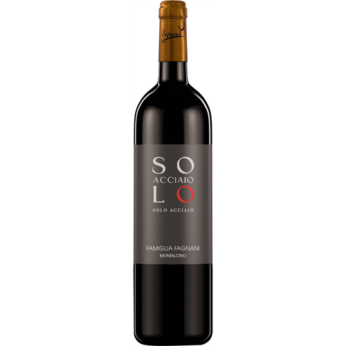 SOLO ACCIAIO IGT TOSCANA ROSSO 2022 750ML FAGNANI