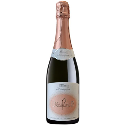 ALES PACI 5 SPUMANTE METODO CLASSICO ROSE EXTRA BRUT 750ML IL POGGIOLINO