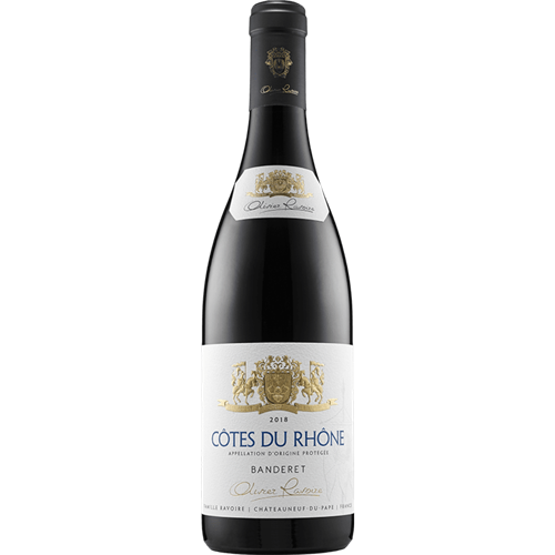 COTE DU RHONE ROUGE 2022 750ML FAMILLE RAVOIRE