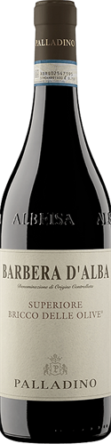 BARBERA D'ALBA SUPERIORE DOC BRICCO DELLE OLIVE 2021 750ML PALLADINO