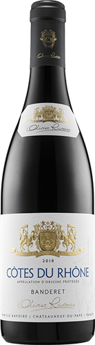 COTE DU RHONE ROUGE 2023 750ML FAMILLE RAVOIRE